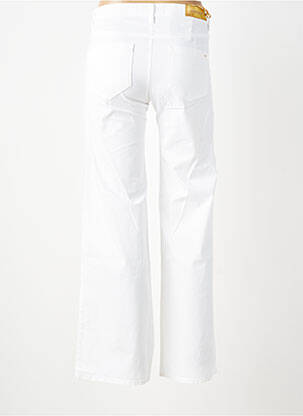Pantalon drept elasticitate mărime normală alb COUTURIST femeie