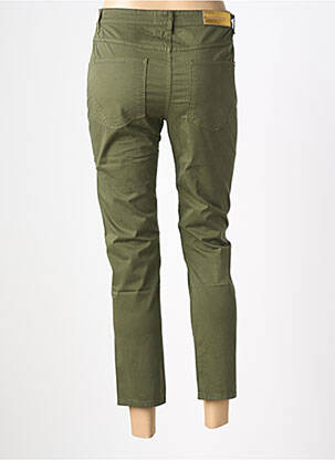 Pantalon 7/8 elasticitate mărime normală verde COUTURIST femeie