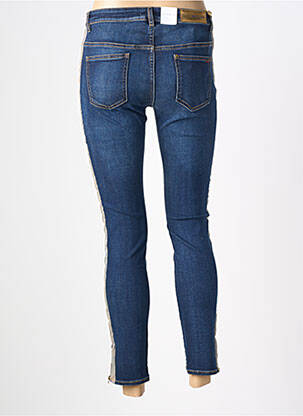Blugi cu croială slim țesătură brută mărime normală albastru DENIM &DRESS femeie