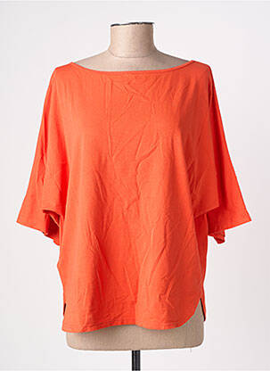 Tricou mâneci 3/4 mâneci 3/4 portocalie COUTURIST femeie