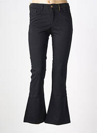 Pantalon evazat croială evazată negru COUTURIST femeie