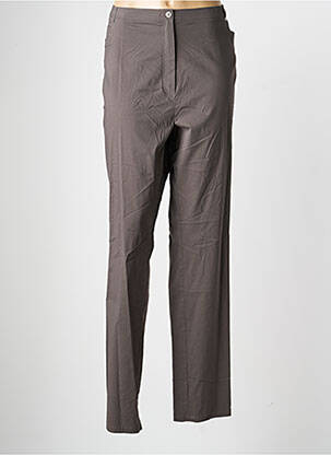 Pantalon drept elasticitate mărime normală maro QUATTRO femeie