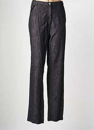 Pantalon drept elasticitate mărime normală negru QUATTRO femeie