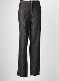 Pantalon drept elasticitate mărime normală negru QUATTRO femeie