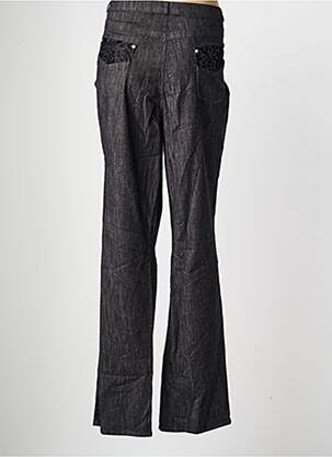 Pantalon drept elasticitate mărime normală negru QUATTRO femeie