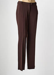 Pantalon drept elasticitate mărime normală maro QUATTRO femeie