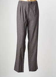 Pantalon drept elasticitate mărime normală gri QUATTRO femeie