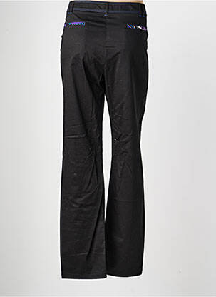 Pantalon drept elasticitate mărime normală negru PAUSE CAFE femeie