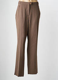 Pantalon drept elasticitate mărime normală maro QUATTRO femeie