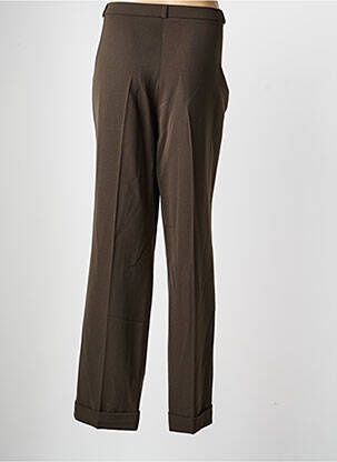 Pantalon drept elasticitate mărime normală verde QUATTRO femeie