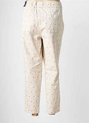 Pantalon 7/8 elasticitate mărime normală bej TONI femeie