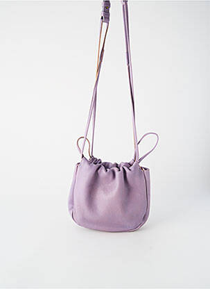 Geantă multibuzunare violet CRAZY LOU femeie