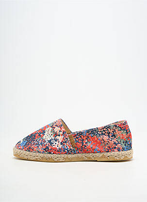 Espadrile vârf rotund toc plat până la 3 cm albastru SKFK femeie