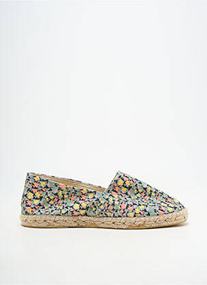 Espadrile vârf rotund toc plat până la 3 cm verde SKFK femeie