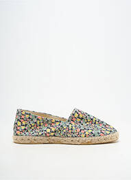 Espadrile vârf rotund toc plat până la 3 cm verde SKFK femeie