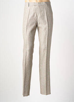 Pantalon slim țesătură melanj mărime normală bej HAFNIUM bărbat