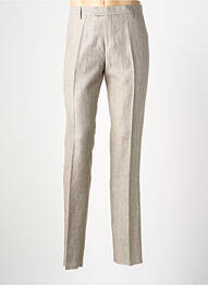 Pantalon slim țesătură melanj mărime normală bej HAFNIUM bărbat