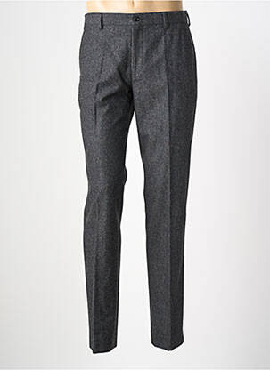 Pantalon slim talie cu cleme mărime normală gri HAFNIUM bărbat