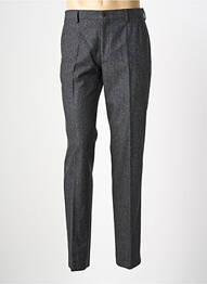 Pantalon slim talie cu cleme mărime normală gri HAFNIUM bărbat
