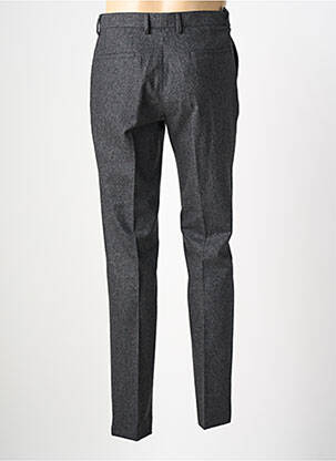 Pantalon slim talie cu cleme mărime normală gri HAFNIUM bărbat