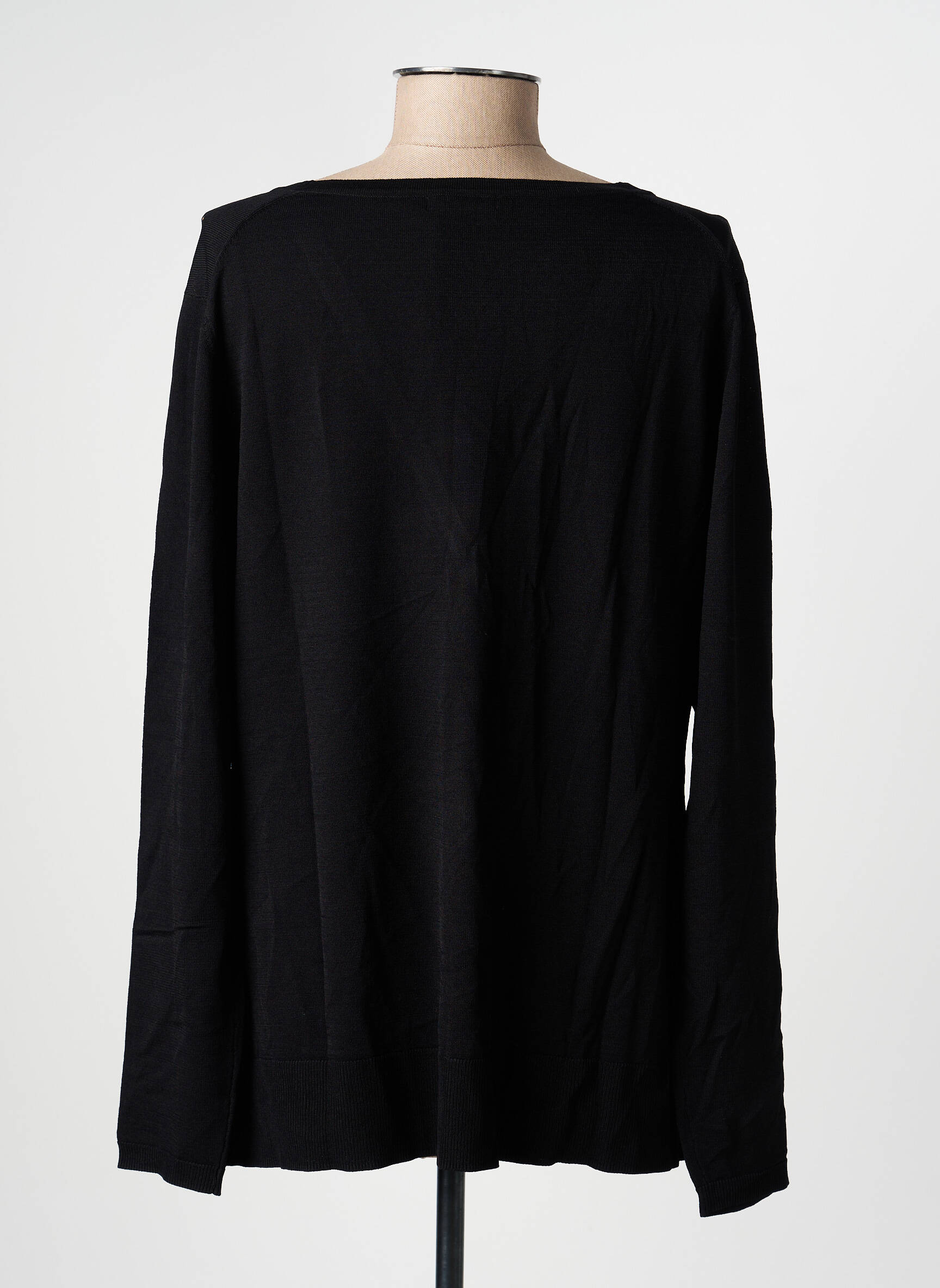 Vestă cu mâneci lungi croială cambrată negru ESCORPION femeie