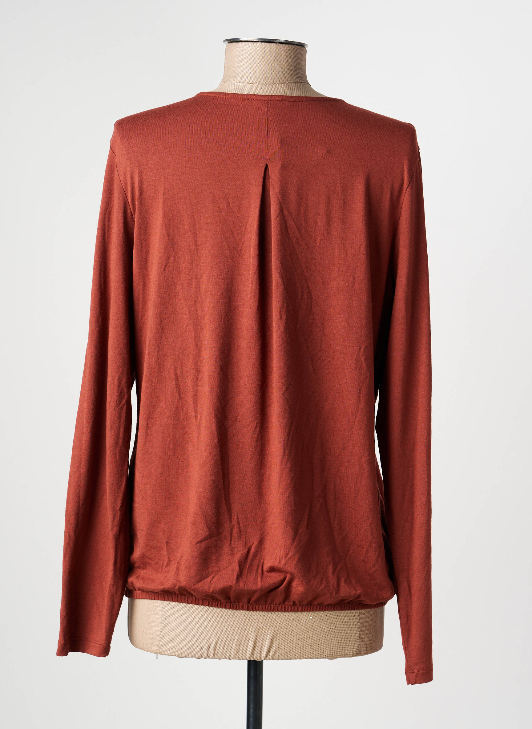 Tricou mâneci lungi mâneci lungi maro OLSEN femeie