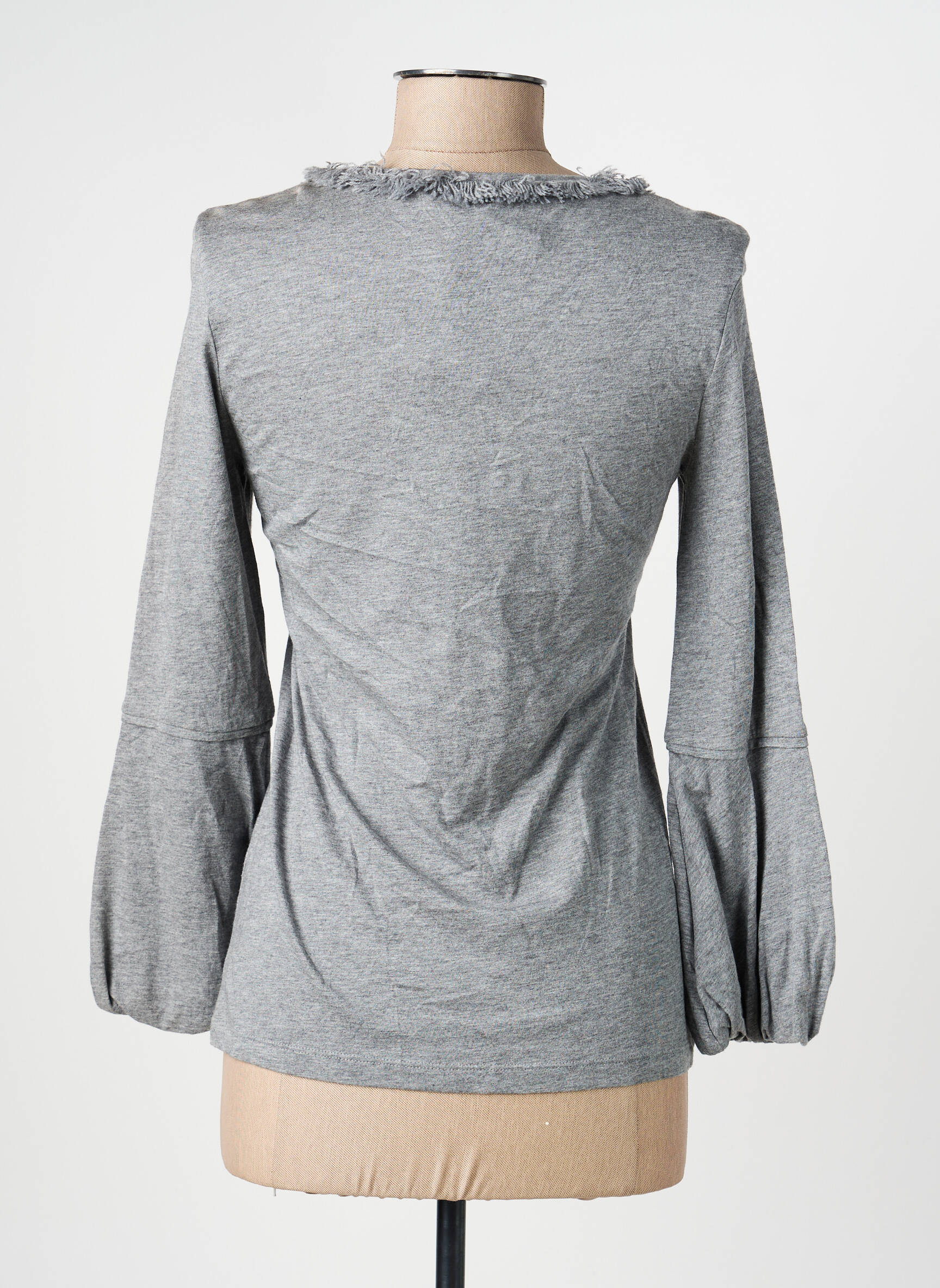 Tricou mâneci lungi mâneci lungi gri ESCORPION femeie