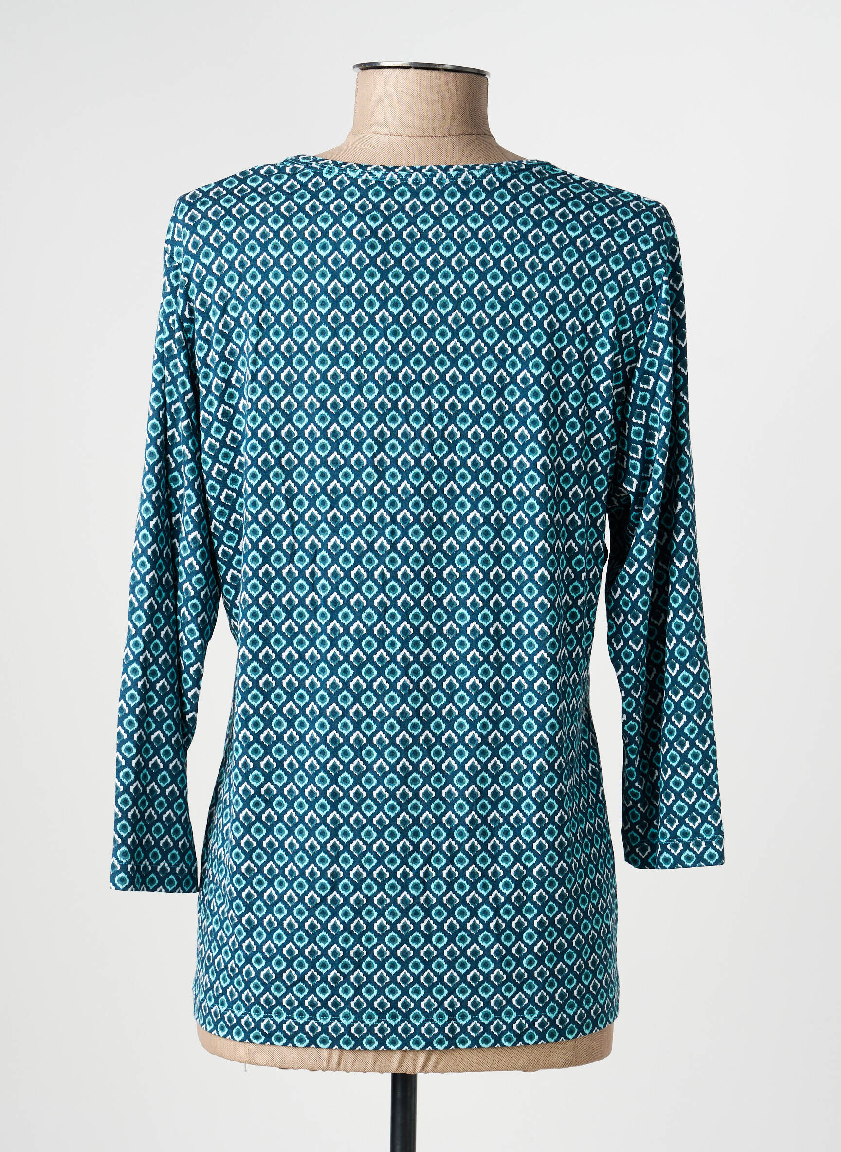 Tricou mâneci lungi mâneci lungi verde RABE femeie