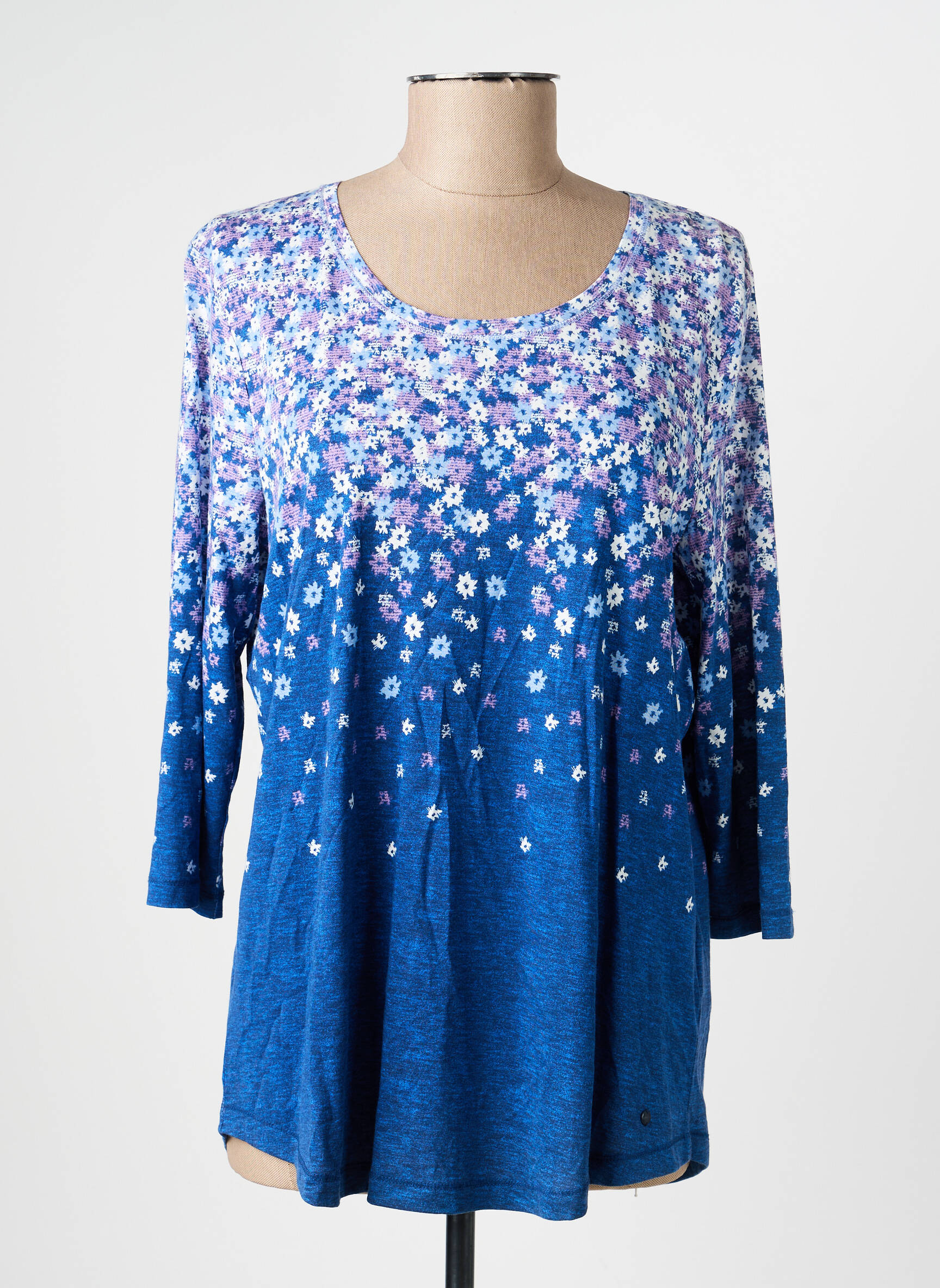 Tricou mâneci lungi mâneci lungi albastru OLSEN femeie