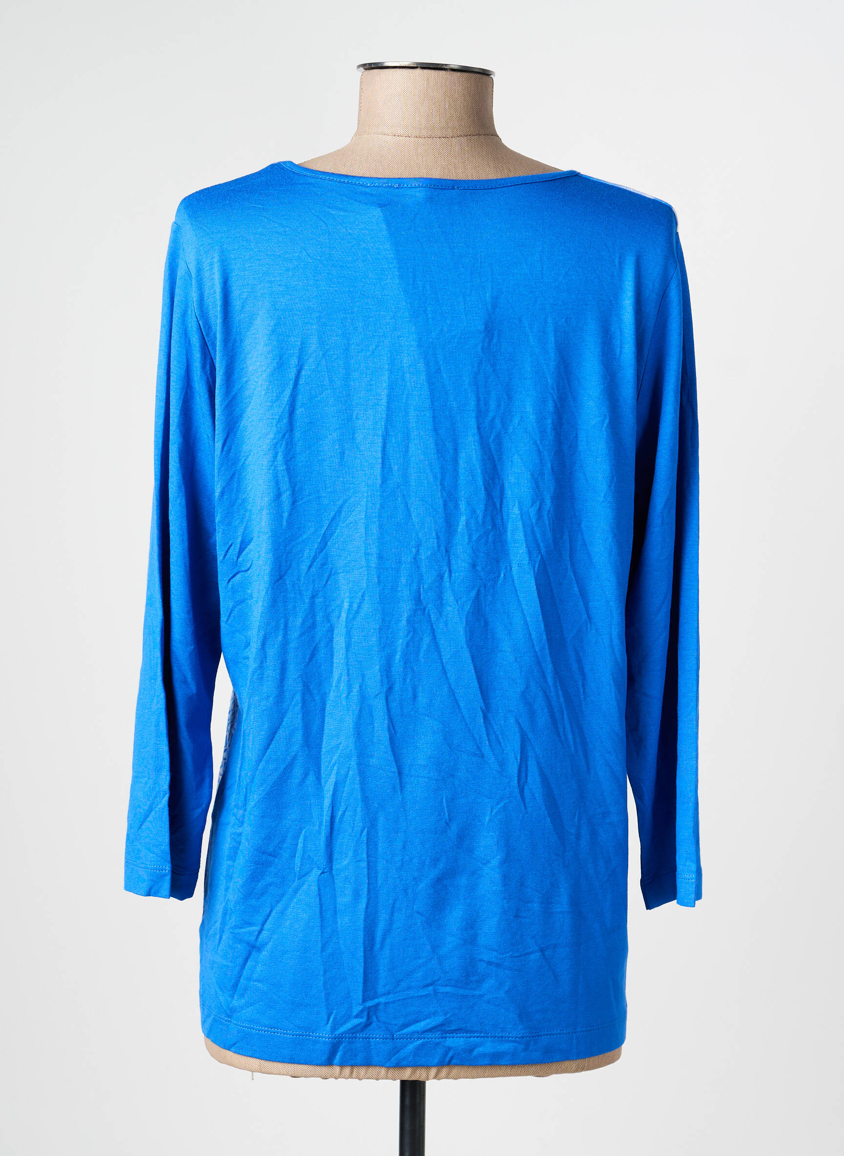 Tricou mâneci lungi mâneci lungi albastru RABE femeie