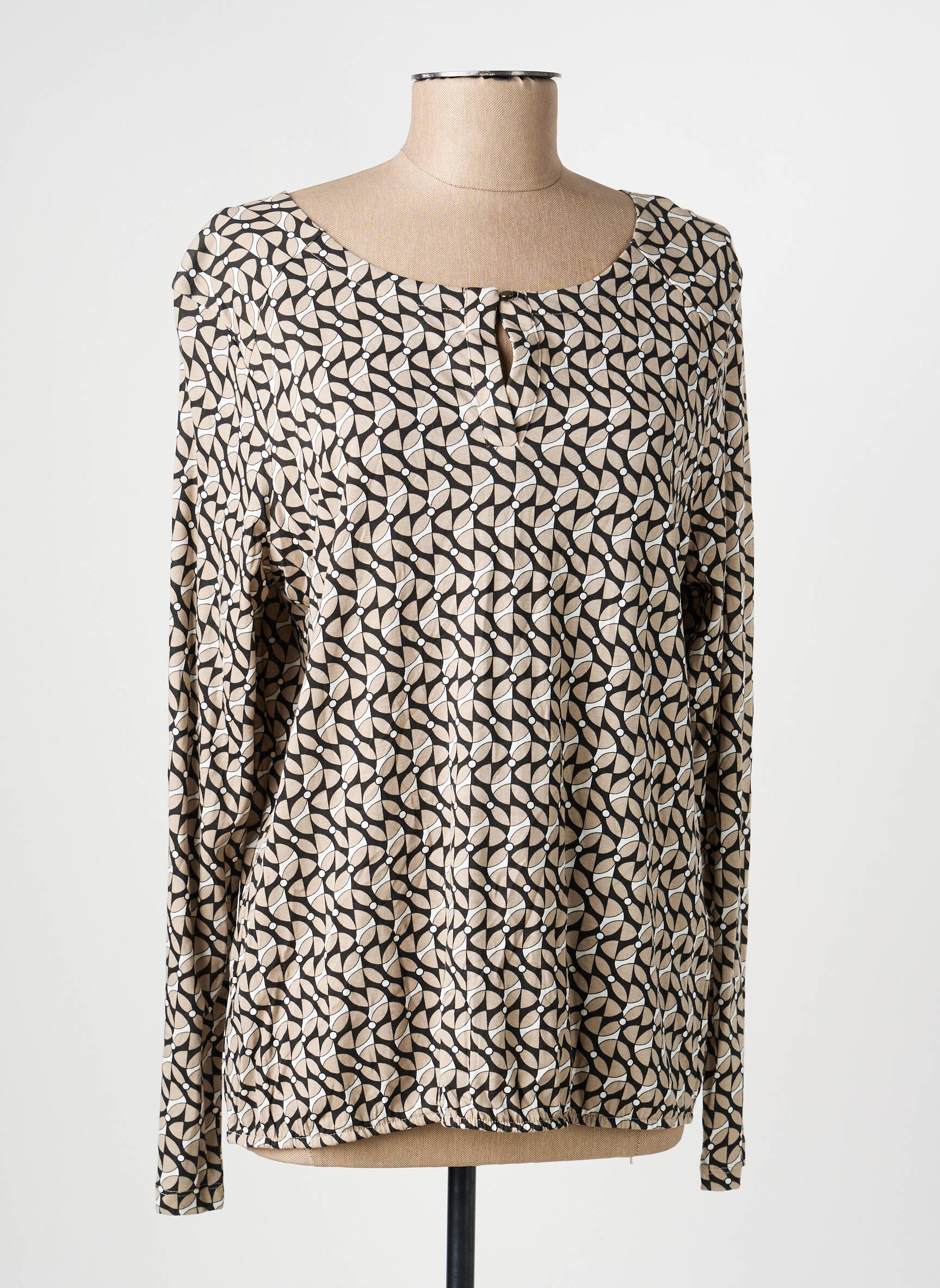 Tricou mâneci lungi mâneci lungi bej OLSEN femeie