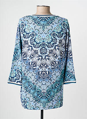 Top elasticitate mâneci lungi albastru OLSEN femeie