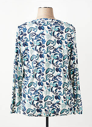 Tricou mâneci lungi mâneci lungi albastru OLSEN femeie