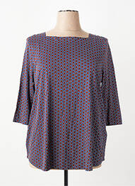 Tricou mâneci 3/4 mâneci 3/4 albastru OLSEN femeie