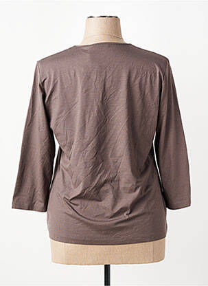 Tricou mâneci 3/4 mâneci 3/4 maro RABE femeie