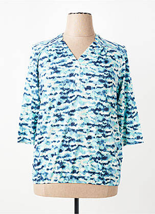 Tricou mâneci 3/4 mâneci 3/4 albastru OLSEN femeie