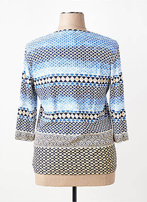 Tricou mâneci 3/4 mâneci 3/4 albastru OLSEN femeie