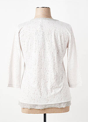 Tricou mâneci 3/4 mâneci 3/4 gri THOMAS RABE femeie
