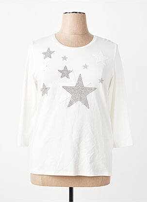 Tricou mâneci 3/4 mâneci 3/4 bej THOMAS RABE femeie