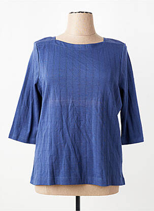 Tricou mâneci 3/4 mâneci 3/4 albastru OLSEN femeie