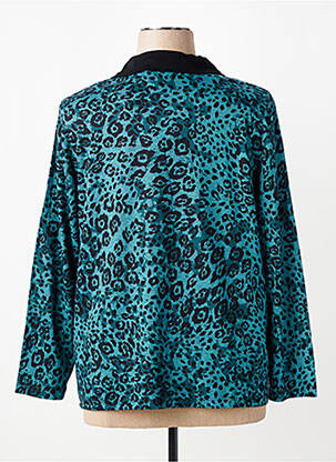 Tricou mâneci lungi mâneci lungi verde CHRISTINE LAURE femeie