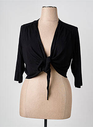 Cardigan petrecut elasticitate negru OLSEN femeie