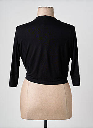 Cardigan petrecut elasticitate negru OLSEN femeie