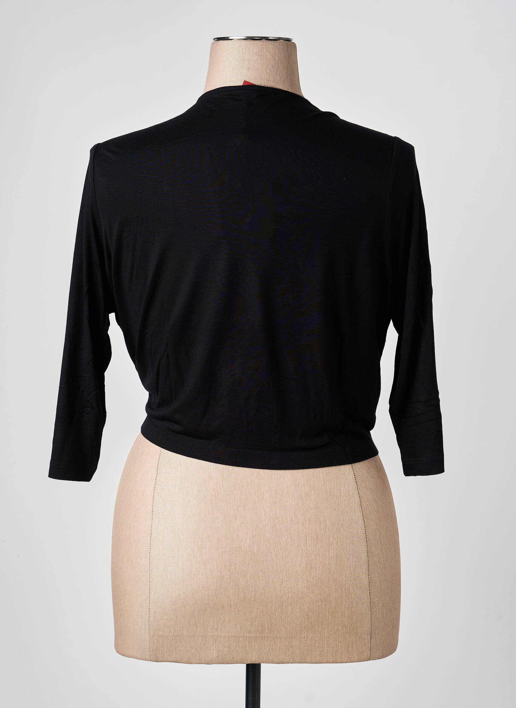 Cardigan petrecut elasticitate negru OLSEN femeie