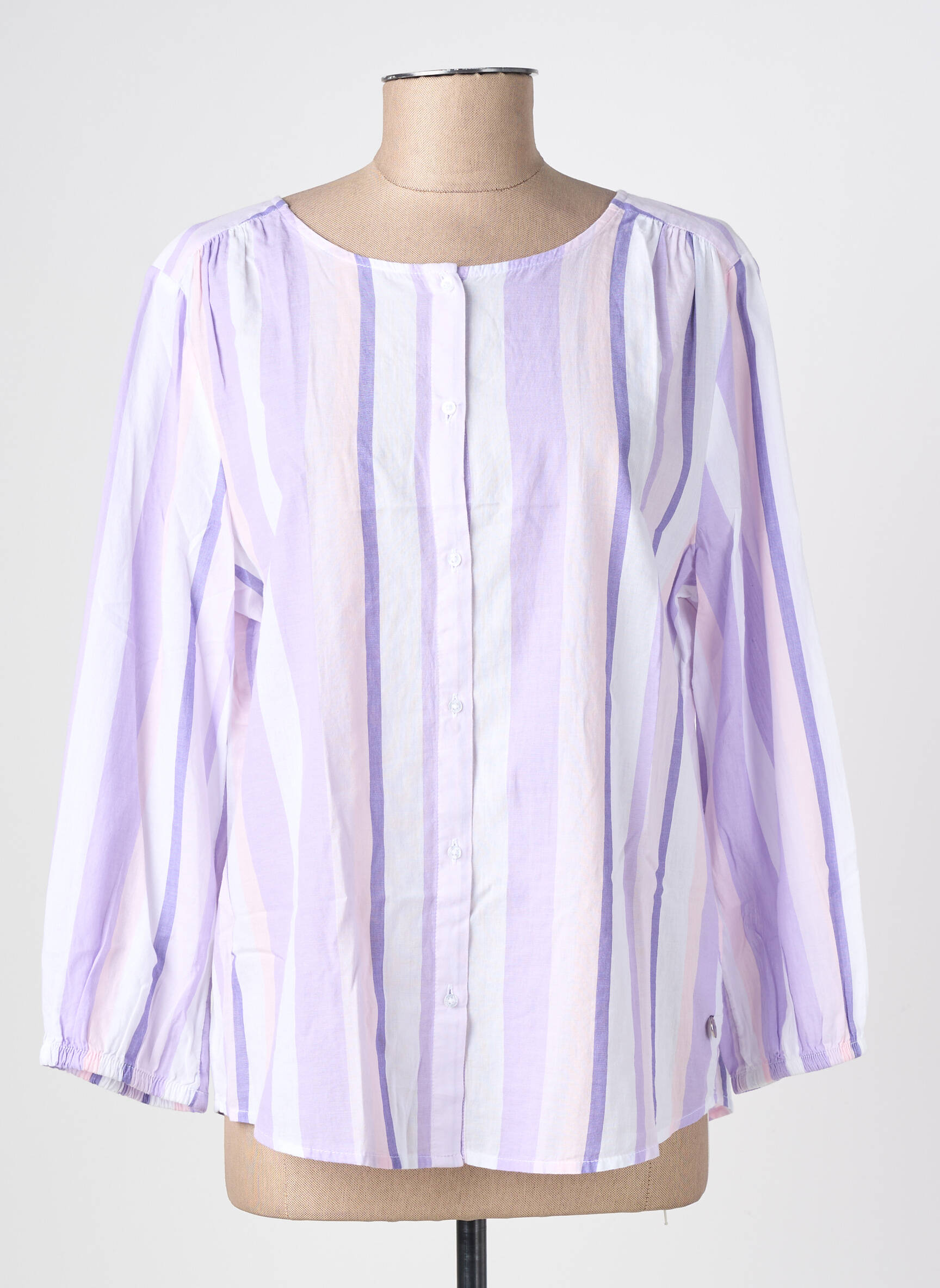 Cămașă croială dreaptă mâneci lungi violet STREET ONE femeie