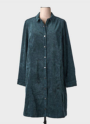 Rochie midi mâneci lungi mâneci lungi verde STREET ONE femeie