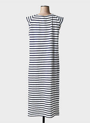 Rochie lungă mâneci scurte mâneci scurte albastru ARMOR LUX femeie