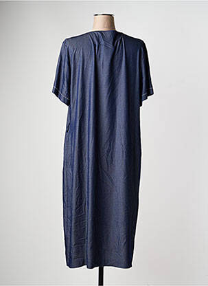 Rochie midi mâneci scurte mâneci scurte albastru GRIFFON femeie