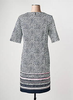 Rochie midi croială fluidă mâneci 3/4 albastru FRANK WALDER femeie
