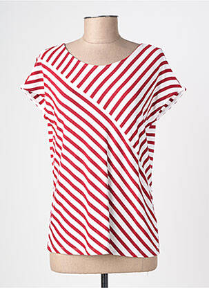 Tricou elasticitate mâneci scurte roșu STREET ONE femeie